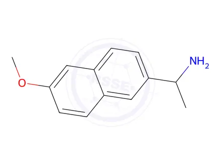 Chemical structure of [1-(6-Methoxy-2-naphthyl)ethyl]amine