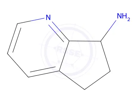 Chemical structure of 6,7-Dihydro-5h-cyclopenta[b]pyridin-7-amine