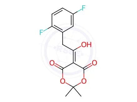 Chemical structure of Sitagliptin Impurity 280