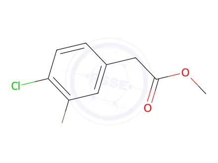 Chemical structure of Methyl 3-Bromo-4-chlorophenylacetate