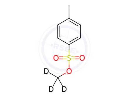 Chemical structure of Methyl-D3 Toluenesulfonate