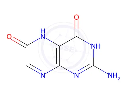 Chemical structure of Xanthopterin
