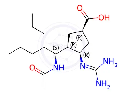 Chemical structure of Peramivir Impurity 259
