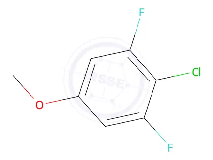 Chemical structure of 2-Chloro-1,3-difluoro-5-methoxybenzene