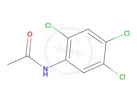 Chemical structure of N-(2,4,5-Trichlorophenyl)acetamide