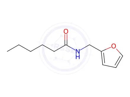 Chemical structure of N-(Furan-2-ylmethyl)hexanamide