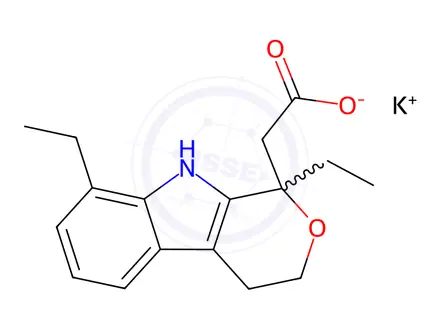 Chemical structure of Etodolac Potessium Salt