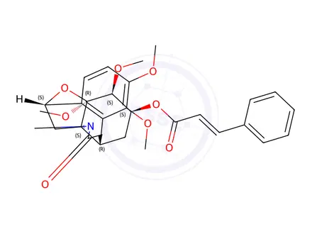 Chemical structure of Stephalonine M