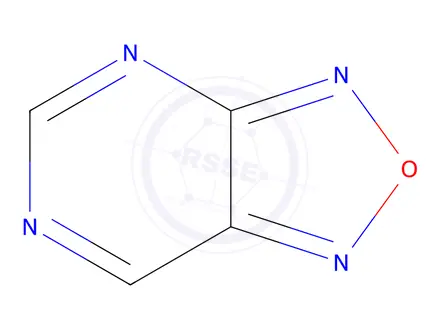 Chemical structure of [1,2,5]Oxadiazolo[3,4-d]pyrimidine (8CI,9CI)