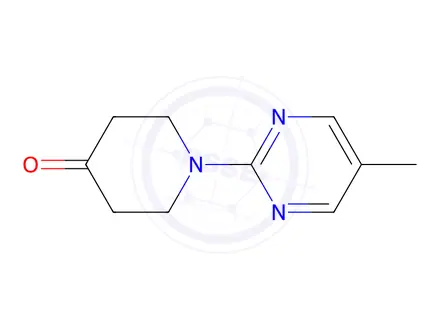 Chemical structure of 1-(5-Methylpyrimidin-2-yl)piperidin-4-one
