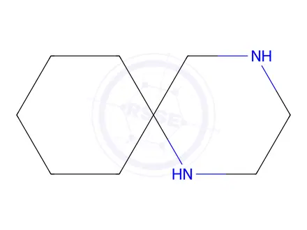 Chemical structure of 1,4-Diaza-spiro[5.5]undecane Dihydrochloride