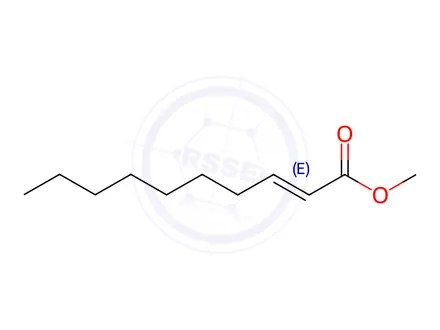 Chemical structure of METHYL T2 DECENOATE