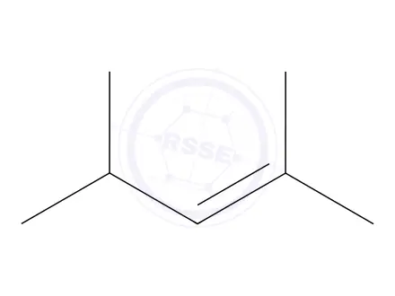 Chemical structure of 2,4-Dimethyl-2-pentene