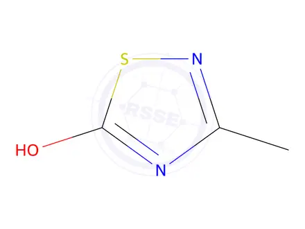 Chemical structure of 3-methyl-1,2,4-thiadiazol-5-ol