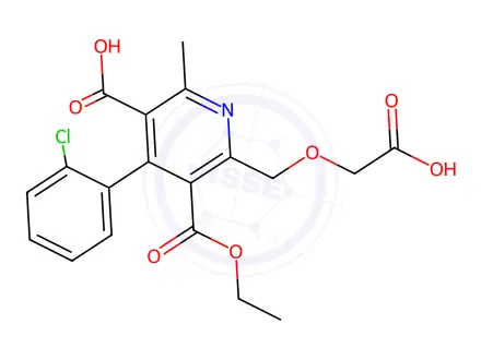Chemical structure of Amlodipine Metabolite 5
