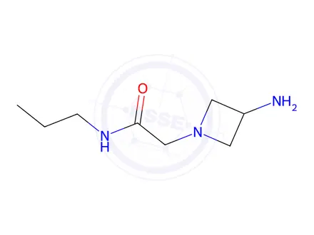 Chemical structure of 2-(3-aminoazetidin-1-yl)-n-propylacetamide