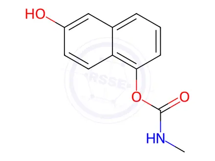 Chemical structure of Carbaryl Impurity 10