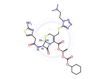 Chemical structure of Cefotiam Hydrochloride Impurity 4