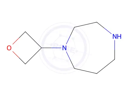 Chemical structure of 1-(oxetan-3-yl)-1,4-diazepane