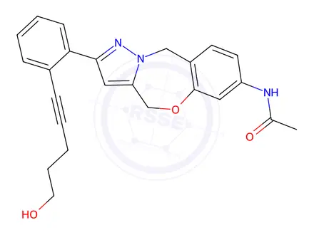 Chemical structure of Alkannin Impurity 19