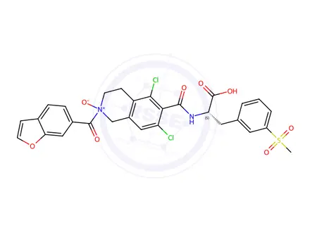Chemical structure of Lifitegrast Impurity 90
