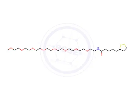 Chemical structure of m-dPEG-Lipoamide