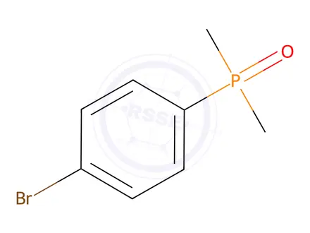 Chemical structure of (4-Bromophenyl)dimethylphosphine oxide