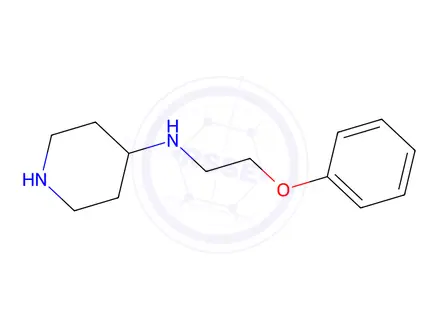Chemical structure of N-(2-phenoxyethyl)piperidin-4-amine