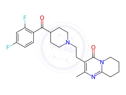 Chemical structure of Risperidone EP Impurity H