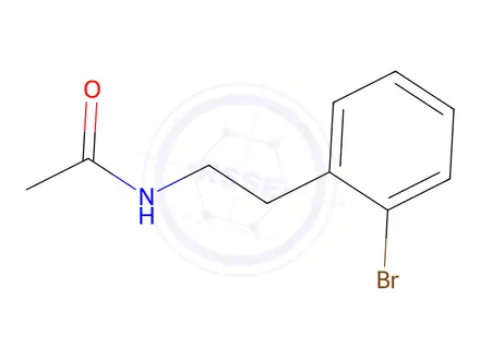 Chemical structure of N-(2-bromophenethyl)acetamide