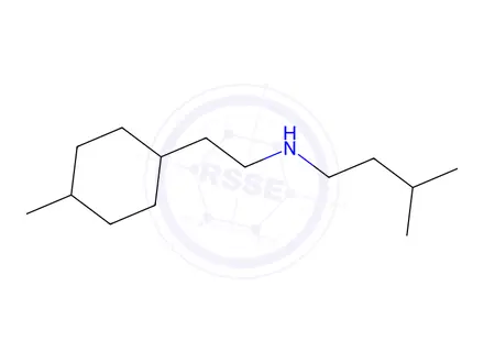 Chemical structure of 3-Methyl-N-(2-(4-methylcyclohexyl)ethyl)butan-1-amine