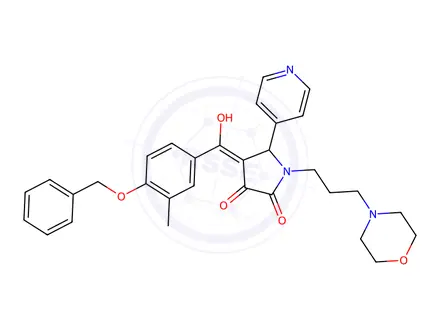 Chemical structure of SBC-115,076
