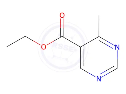 Chemical structure of Ethyl 4-Methylpyrimidine-5-carboxylate