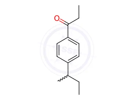 Chemical structure of 1-(4-(sec-Butyl)phenyl)propan-1-one