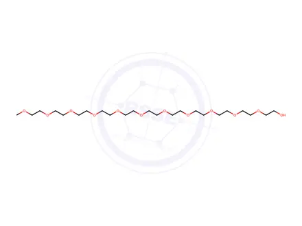 Chemical structure of mPEG11-OH