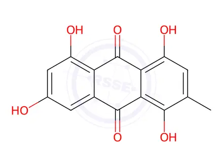 Chemical structure of Catenarin