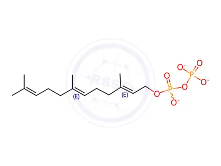 Chemical structure of Farnesyl Pyrophosphate Triammonium Salt