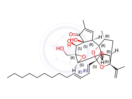 Chemical structure of huratoxin