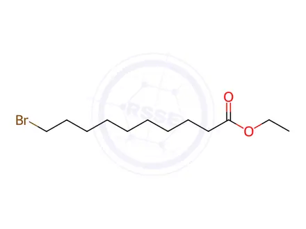 Chemical structure of Ethyl 10-Bromodecanoate