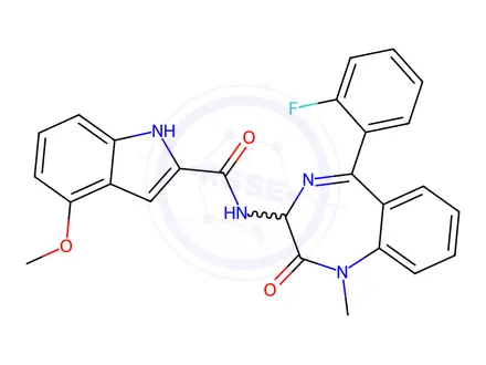 Chemical structure of Devazepide Impurity 65