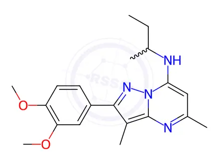 Chemical structure of T-00127-HEV1 Impurity 76