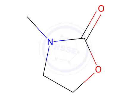 Chemical structure of 3-Methyl-2-oxazolidinone