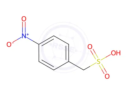 Chemical structure of (4-Nitrophenyl) methanesulfonic acid