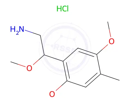 Chemical structure of BOD hydrochloride