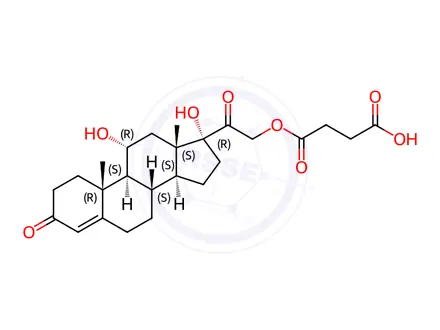 Chemical structure of Hydrocortisone Impurity 172