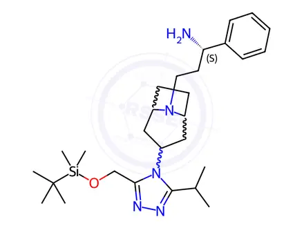 Chemical structure of Maraviroc Impurity 15