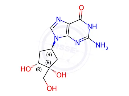 Chemical structure of Lobucavir Impurity 182