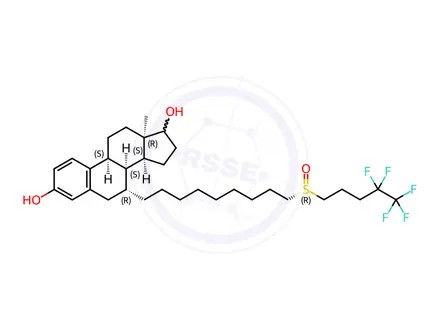 Chemical structure of Fulvestrant Impurity 49