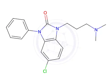 Chemical structure of Clodazon hydrochloride