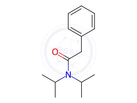 Chemical structure of N,N-Bis(1-methylethyl)benzeneacetamide